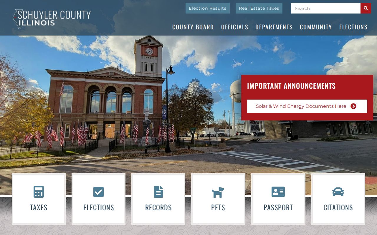 Schuyler County criminal records office directory
